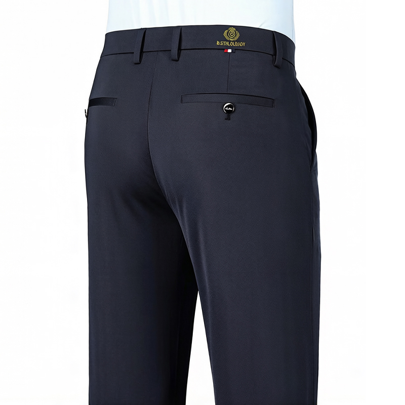 Embroidery Workshop - 2026 Fashion Men's Stretch Pants Flat