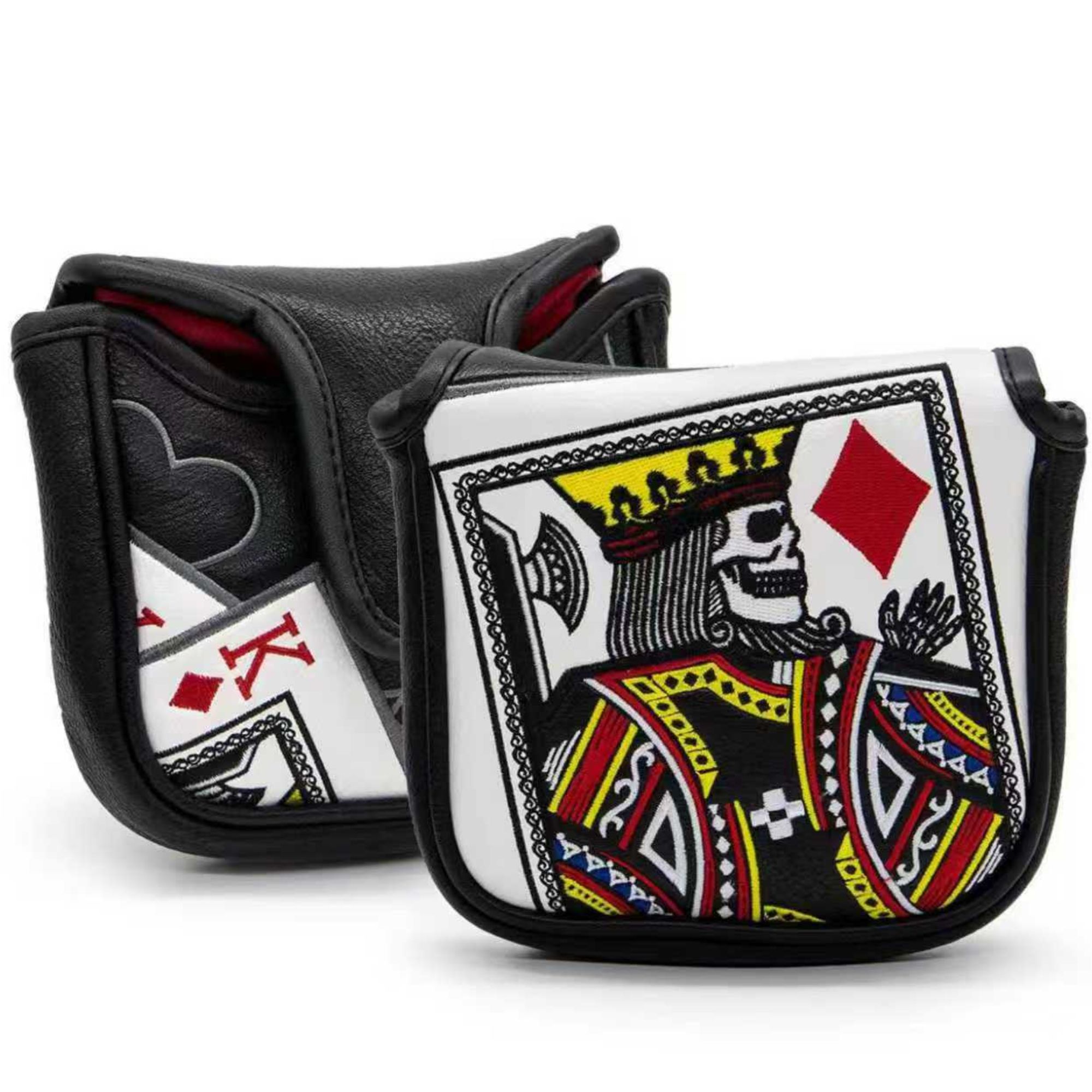 Embroidery Xmas - King Of Hearts Embroidered Mallet Putter