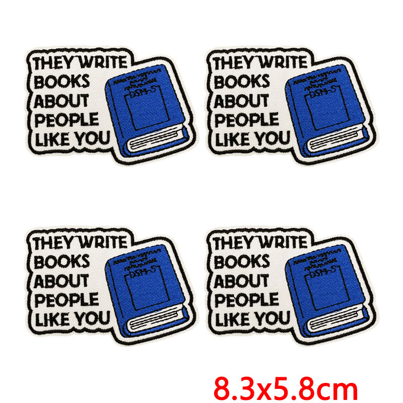 Embroidery Quote - 10Pcs Funny Sarcastic Quote Embroidery Patches,