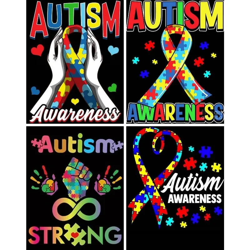 Embroidery Quote - 5d Autism Quotes Diamond Painting Autism