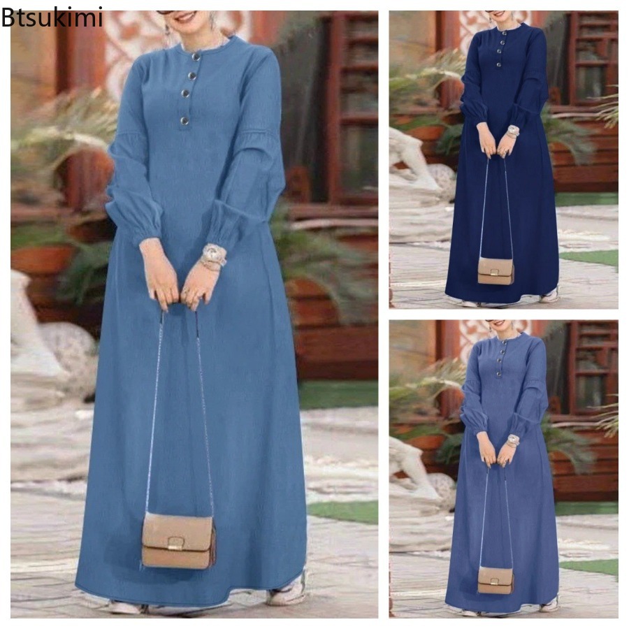 Embroidery Arabic - Muslim Middle East Women Clothes Casual