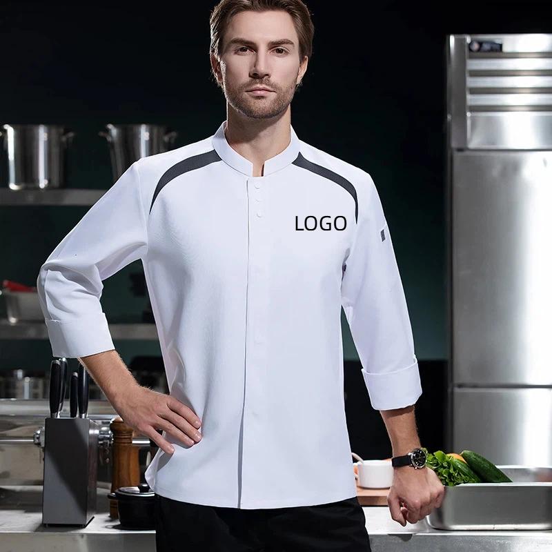 Embroidery Workshop - Breathable Long Sleeves Chef Uniform Work
