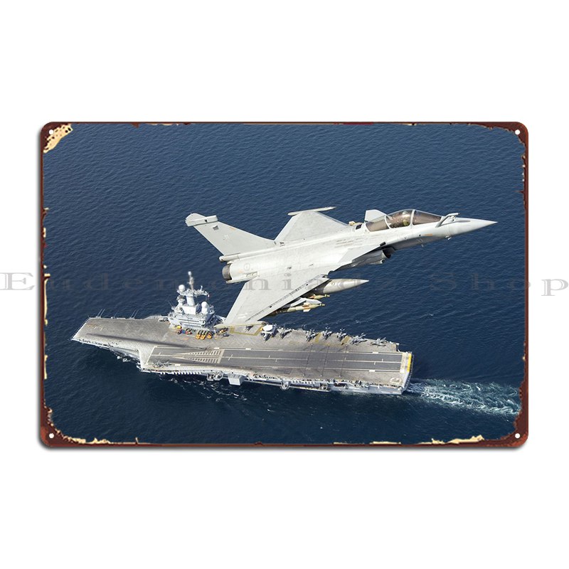 Embroidery Workshop - Dassault Rafale Metal Signs Club Club