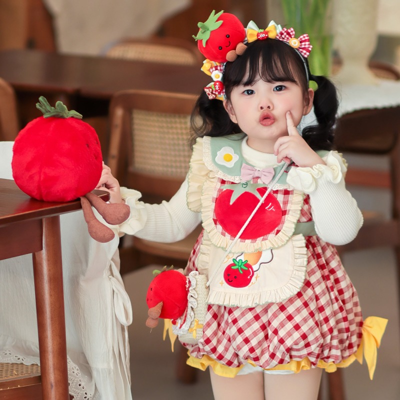 Cottagecore Kids Lolita Dress  - Embroidery Apron review and price
