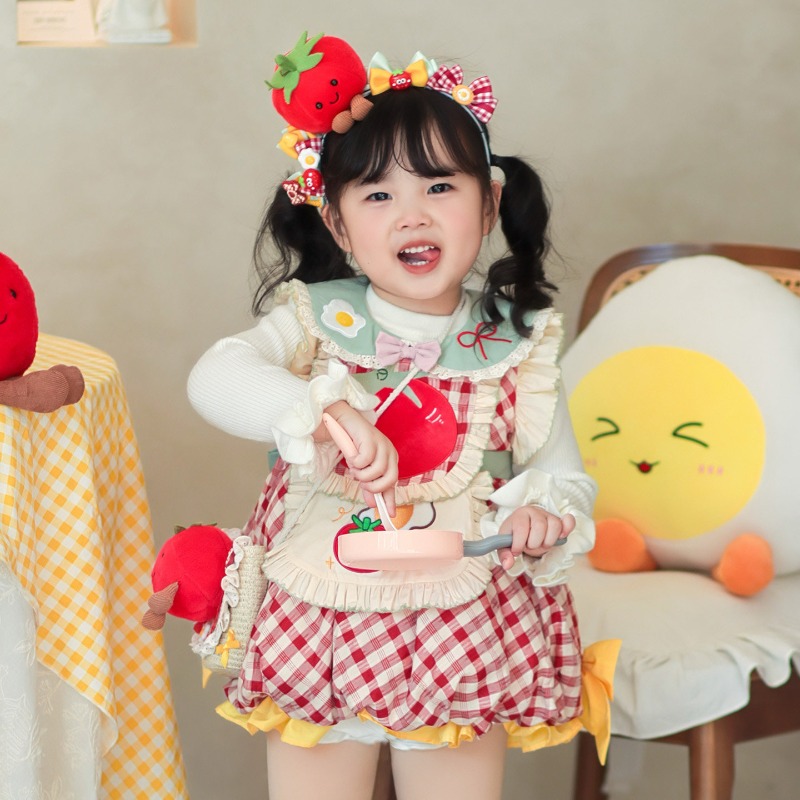 Cottagecore Kids Lolita Dress  - Embroidery Apron review and price