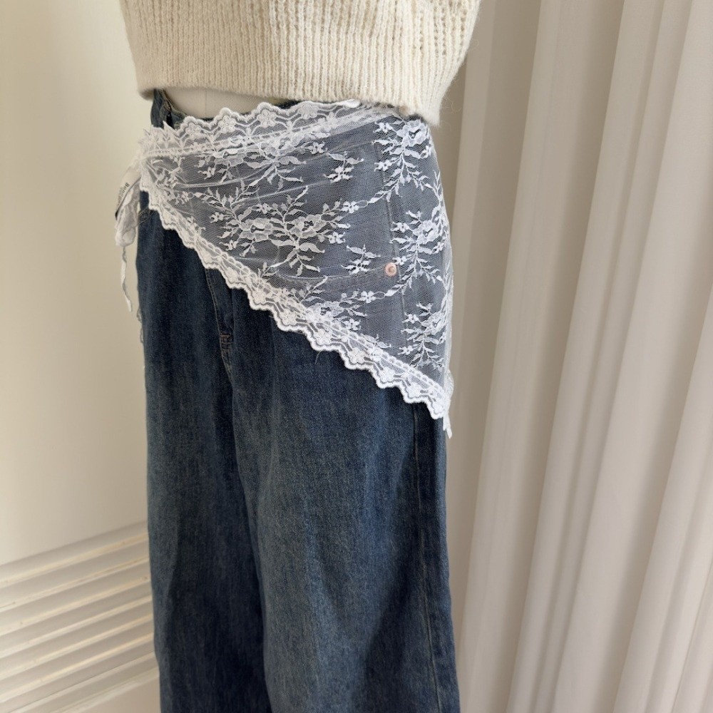 Soft Y2K Triangle Apron Embroi - Embroidery Apron review and price