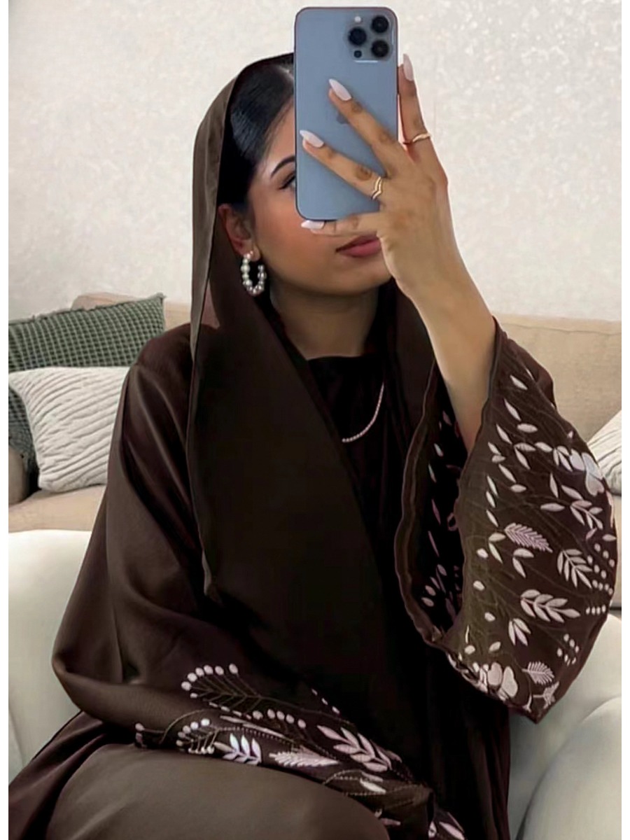 Turkey Emboridery Abaya for Wo - Embroidery Arabic review and price