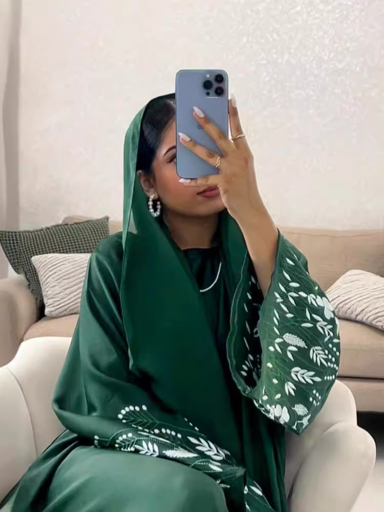Turkey Emboridery Abaya for Wo - Embroidery Arabic review and price