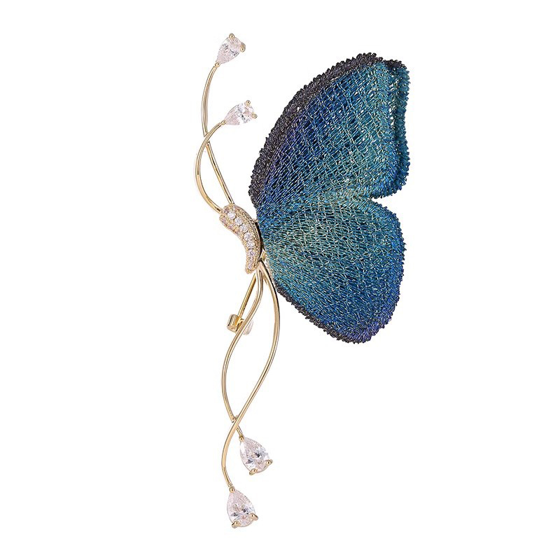High-End Blue Initial Butterfl - Embroidery Initials Designs review and price