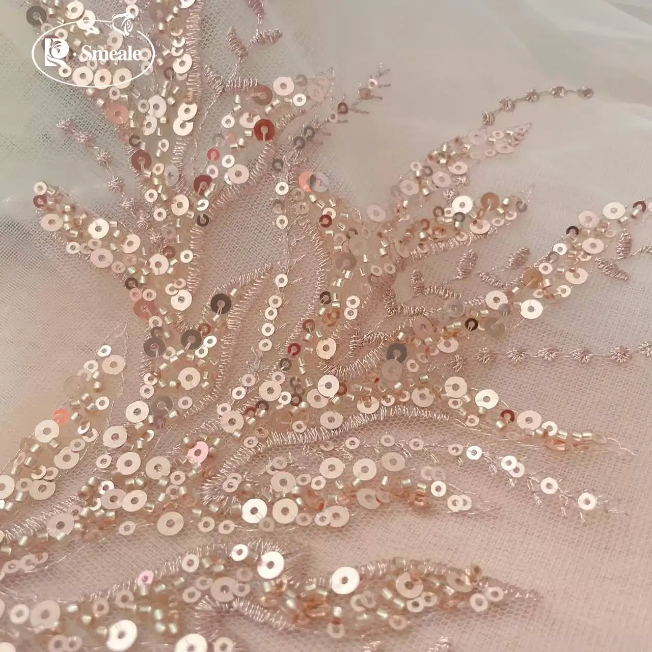 5Pair-2Pair.Rose Gold Sequin T - Embroidery Gold review and price