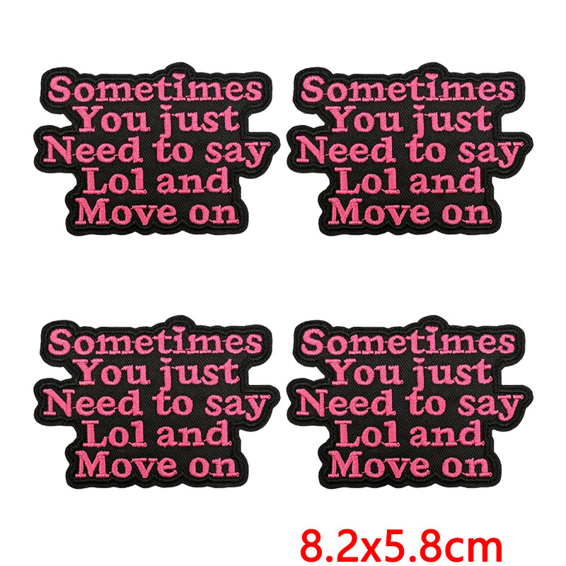 10Pcs Funny Sarcastic Quote Em - Embroidery Quote review and price