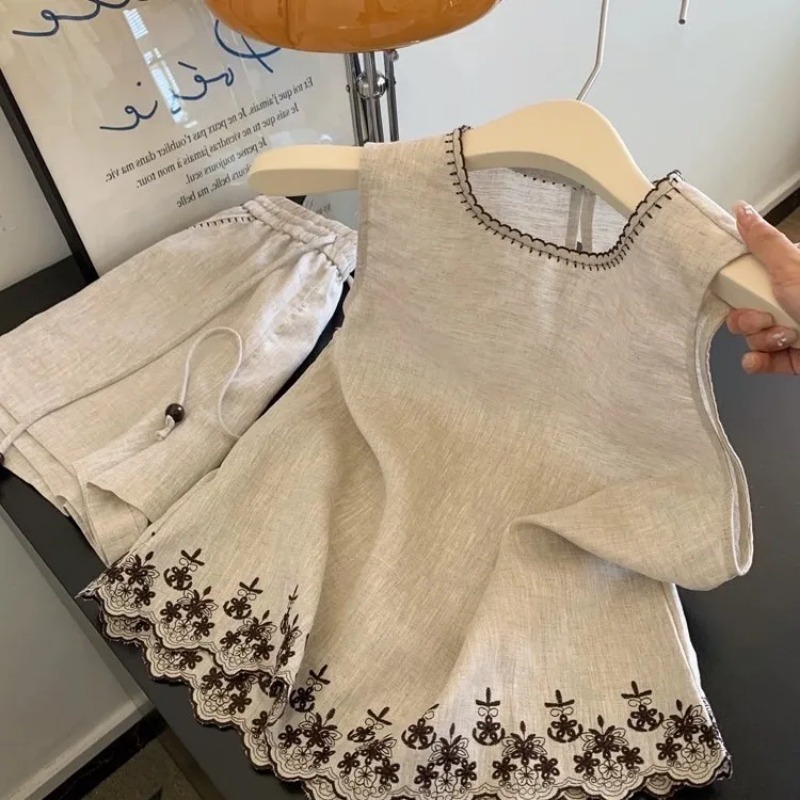 Simple Old Money Style Cotton  - Embroidery Uniform review and price
