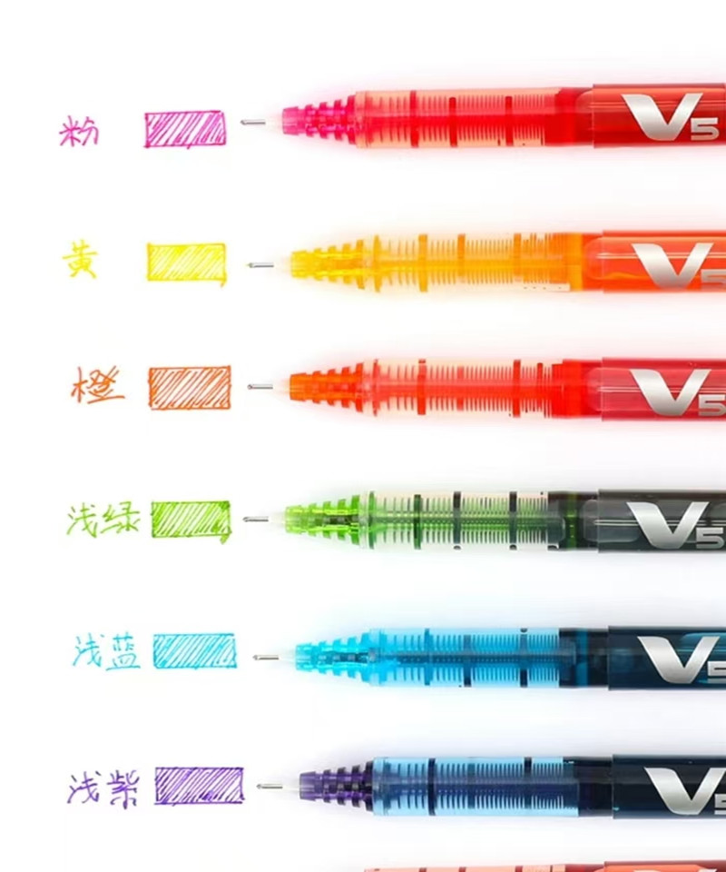 Japan Pilot V5 Hi-Tecpoint 0.5 - Pilot Pen V5 review and price