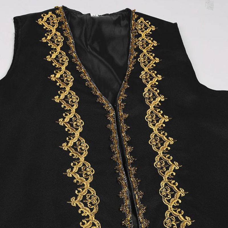 Men Arab Prince Cosplay Costum - Embroidery Arabic review and price
