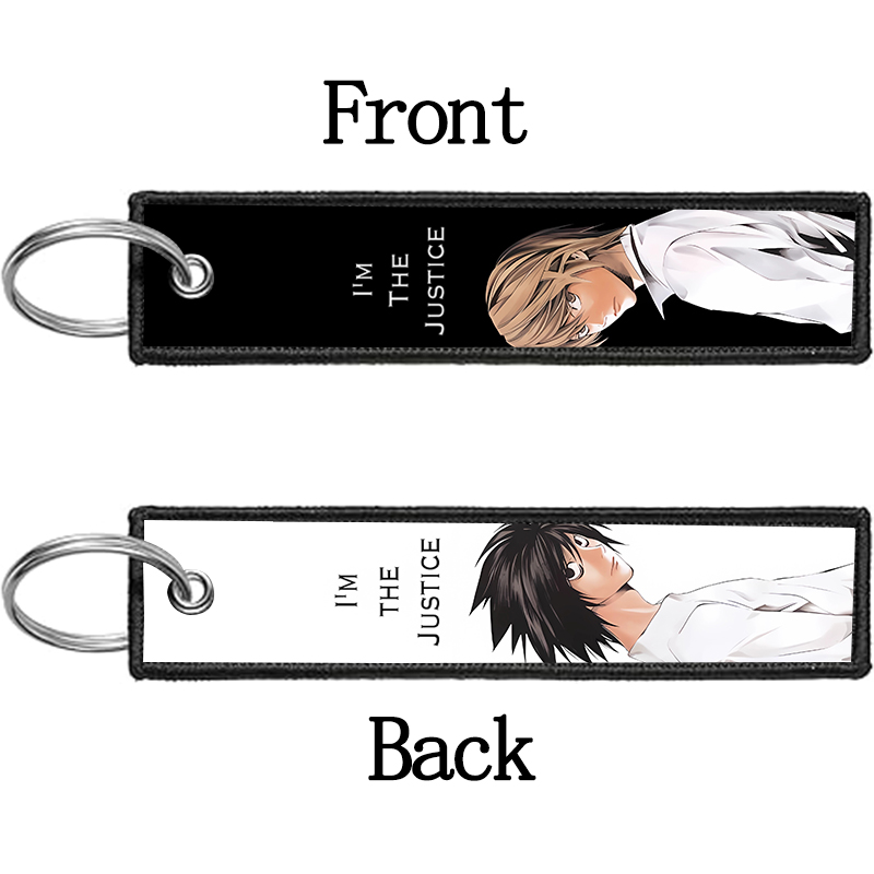 Death Note Ryuuku Ryuk Rem Emb - Embroidery Keychain review and price