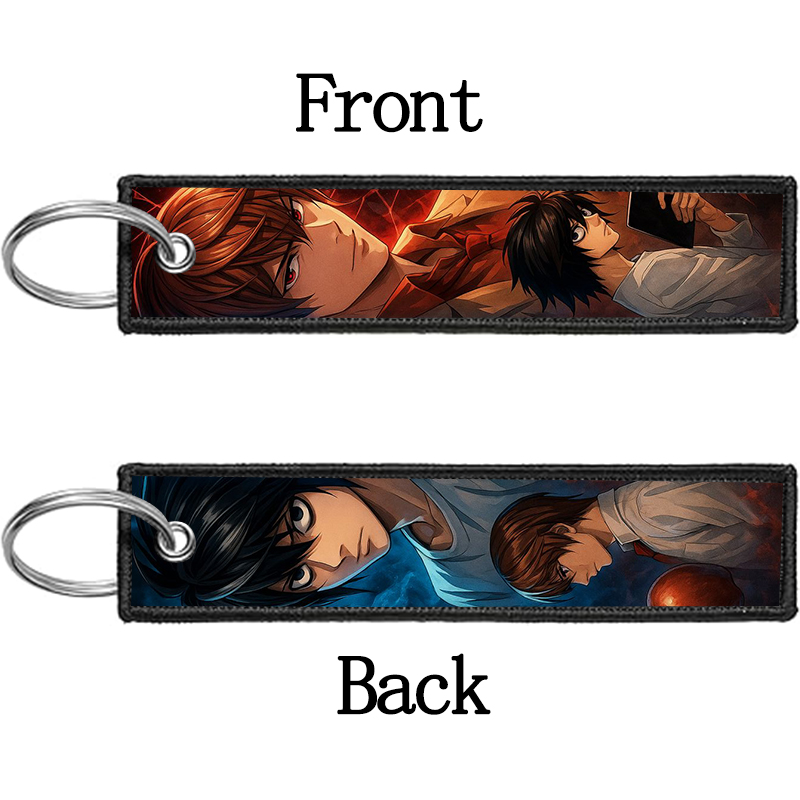 Death Note Ryuuku Ryuk Rem Emb - Embroidery Keychain review and price