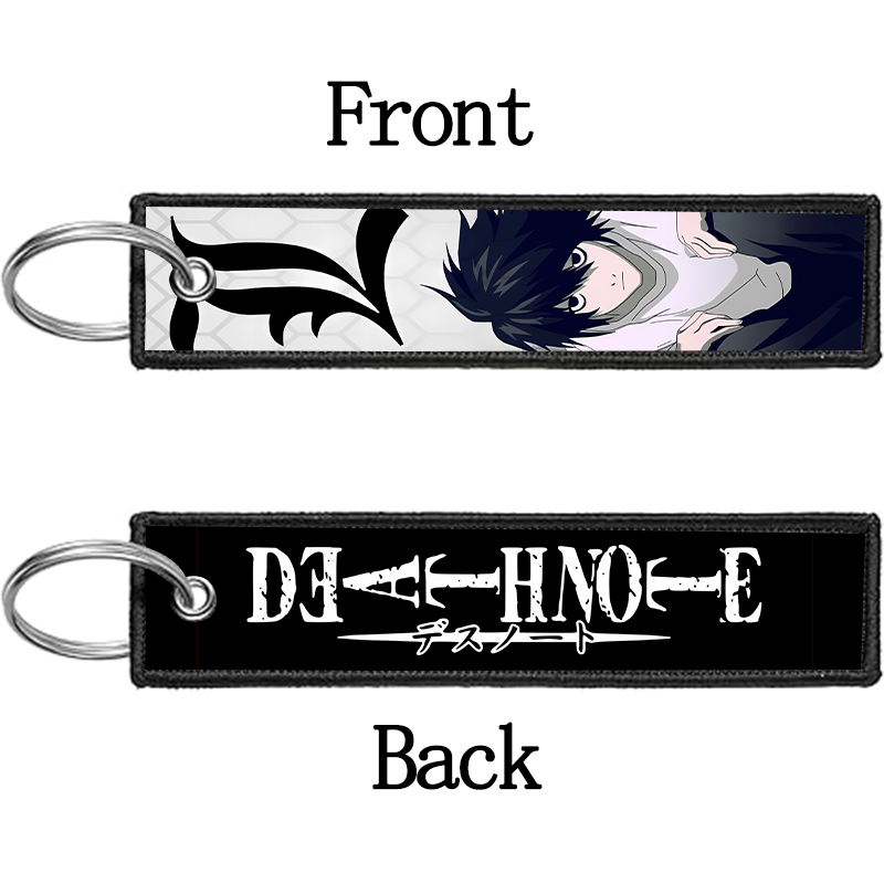 Death Note Ryuuku Ryuk Rem Emb - Embroidery Keychain review and price
