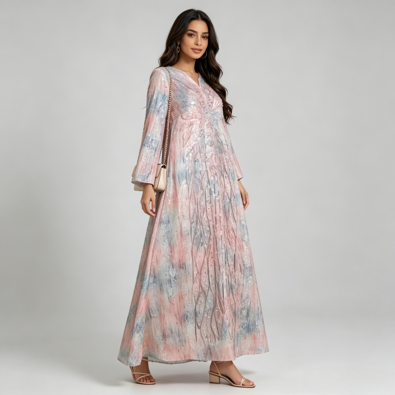 Muslim Women Party Dress Embro - Embroidery Arabic review and price