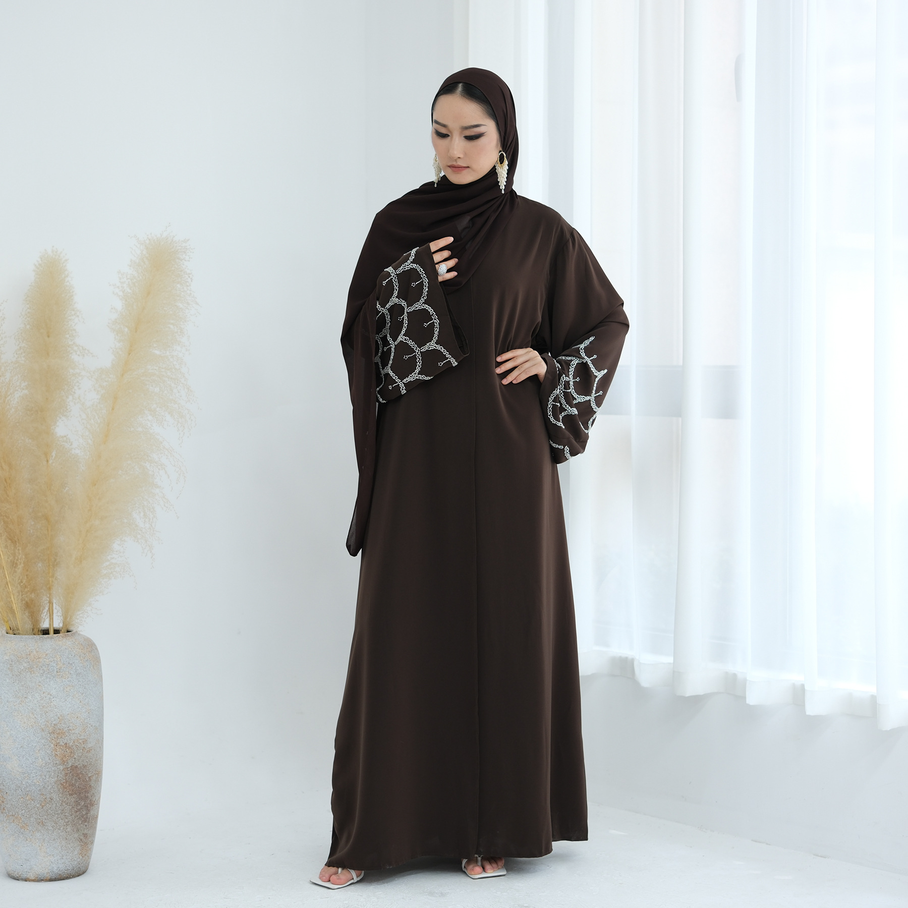 embroidery Women Dress Abaya c - Embroidery Arabic review and price