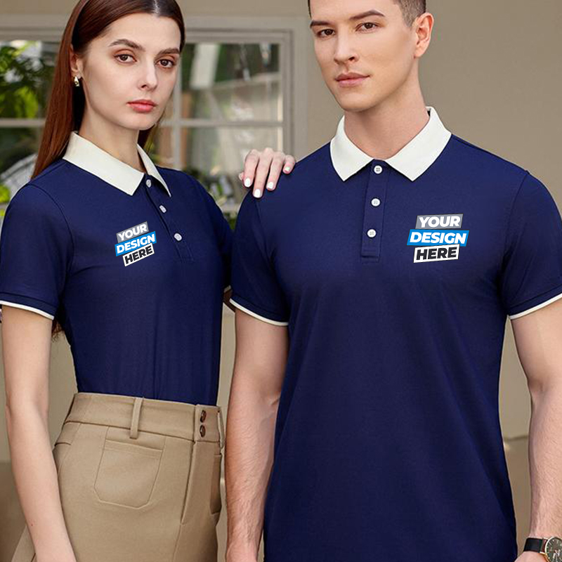 Color Block Polo Shirt - Free  - Embroidery Uniform review and price