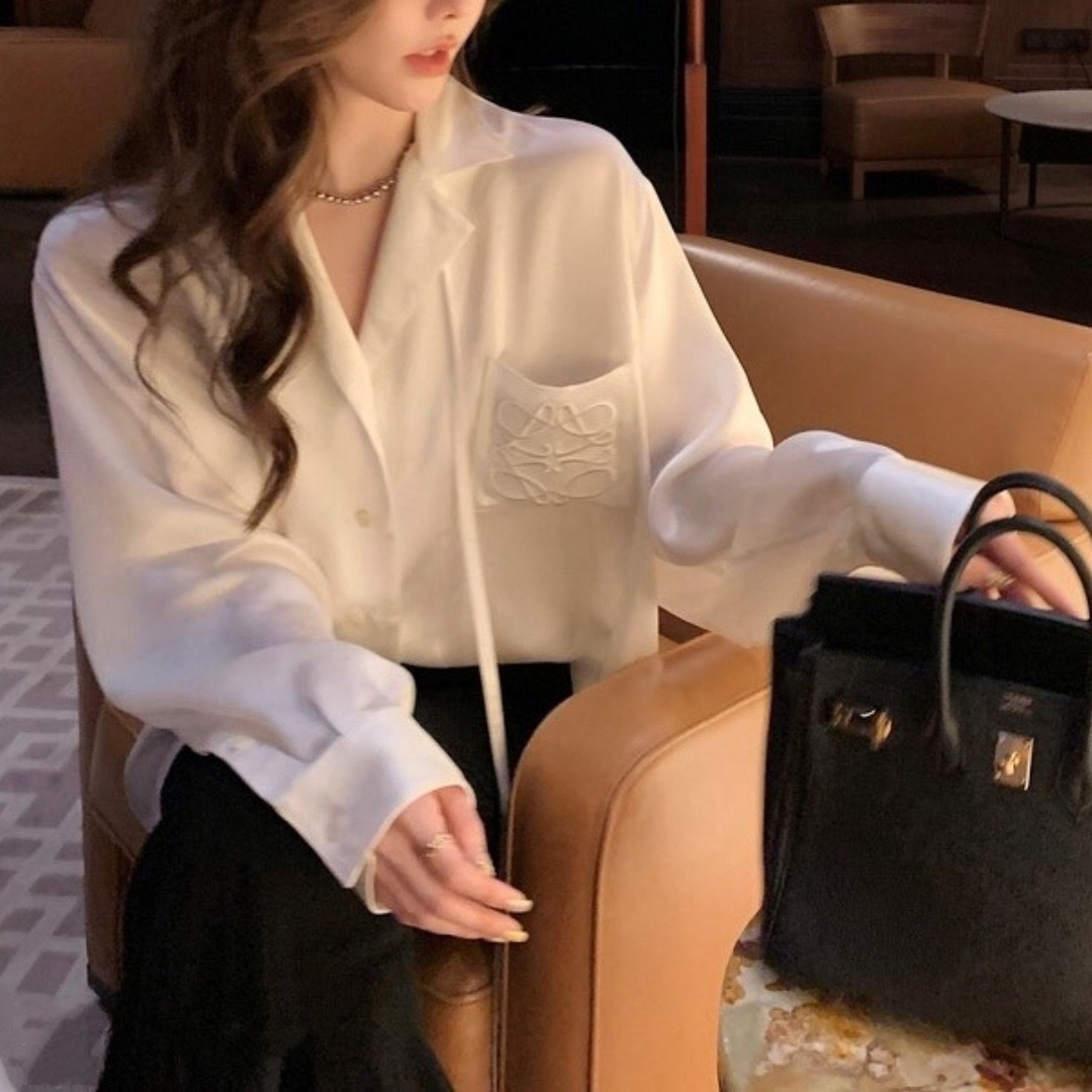 Women Blouse 2026 New Spring S - Embroidery On Shirt review and price