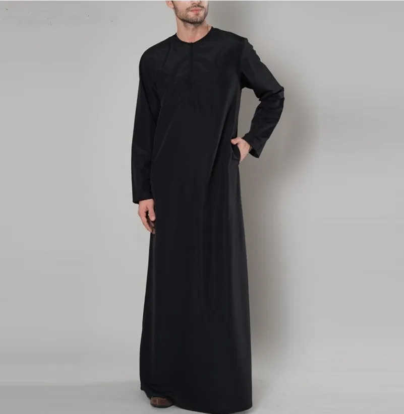 Eid Muslim Jubba Thobe Men Ram - Embroidery Arabic review and price