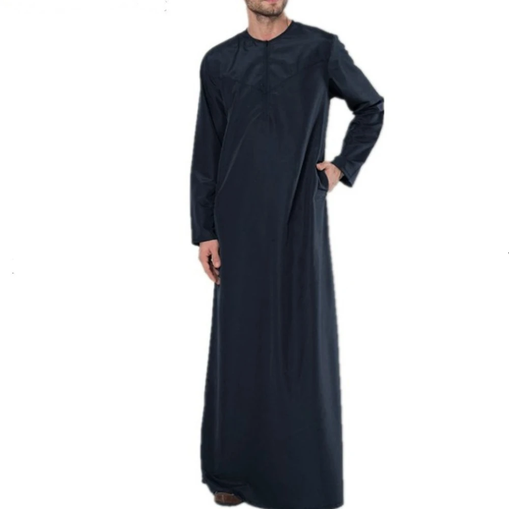 Eid Muslim Jubba Thobe Men Ram - Embroidery Arabic review and price