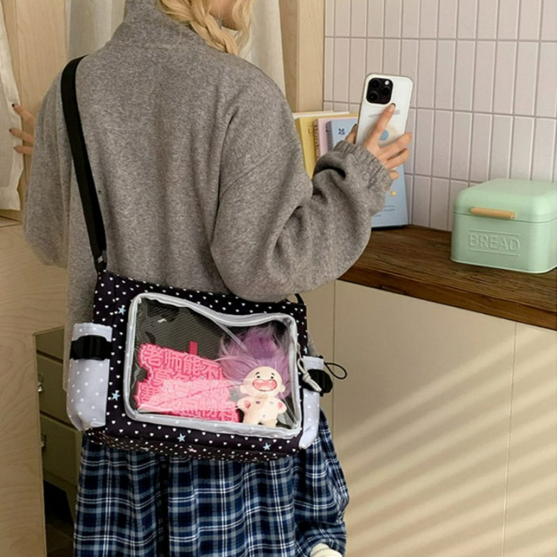 Polka Dot Crossbody Shoulder B - Embroidery Keychain review and price