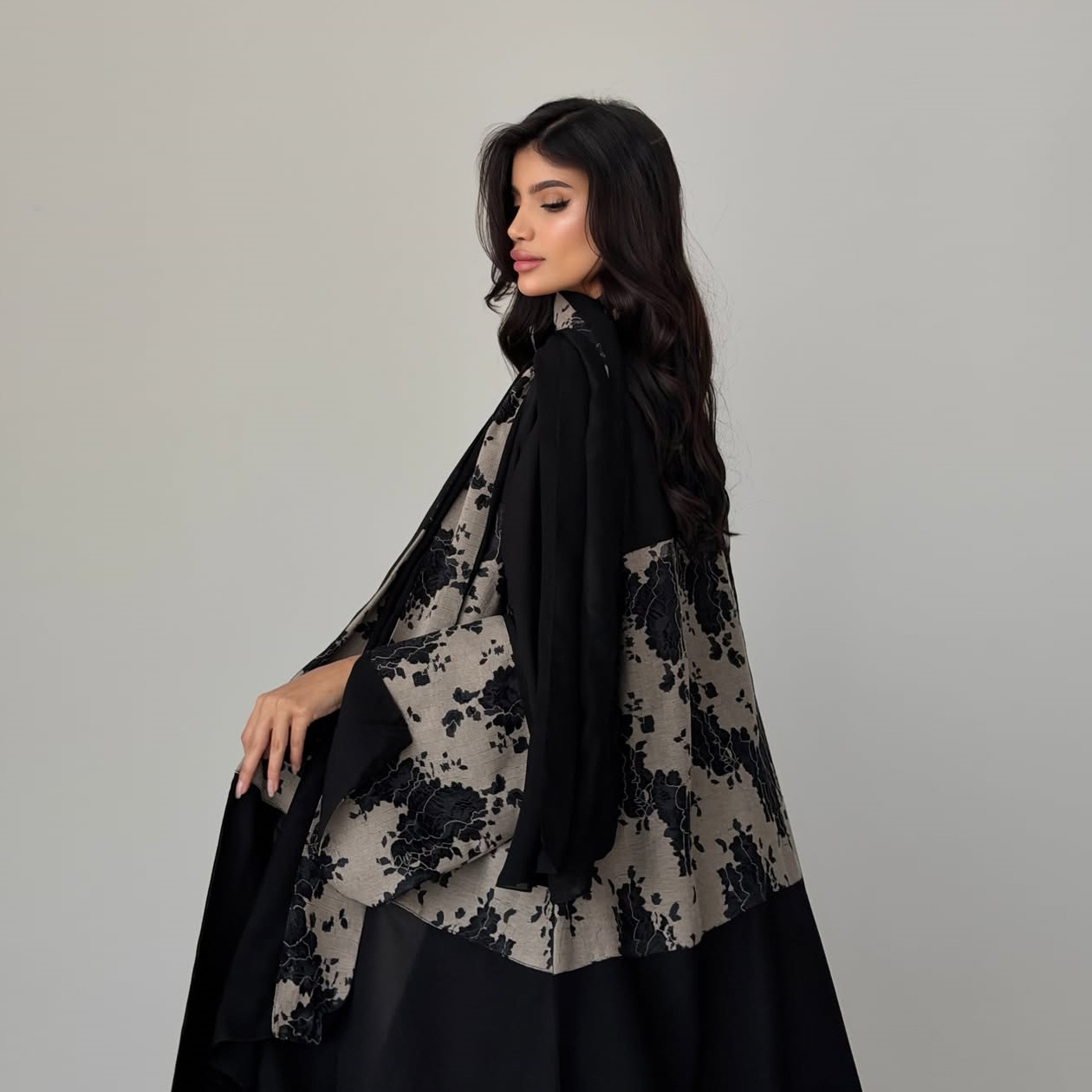 Women Eid Abaya Hijab 2 Piece  - Embroidery Arabic review and price