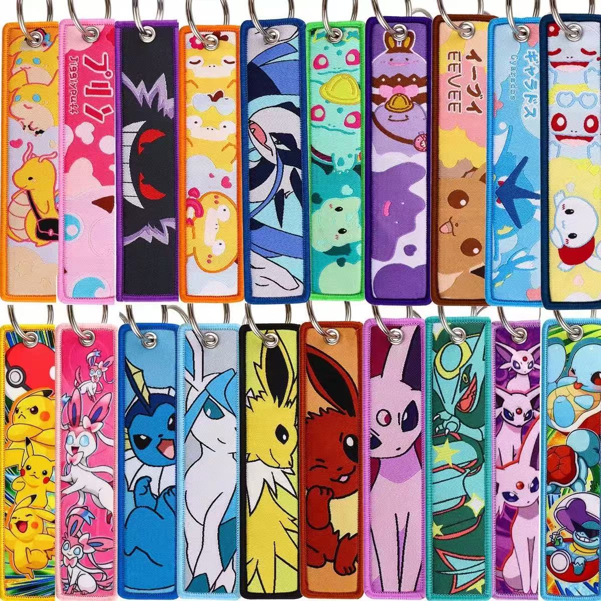 Pokémon Pendant Car Keychain B - Embroidery Keychain review and price