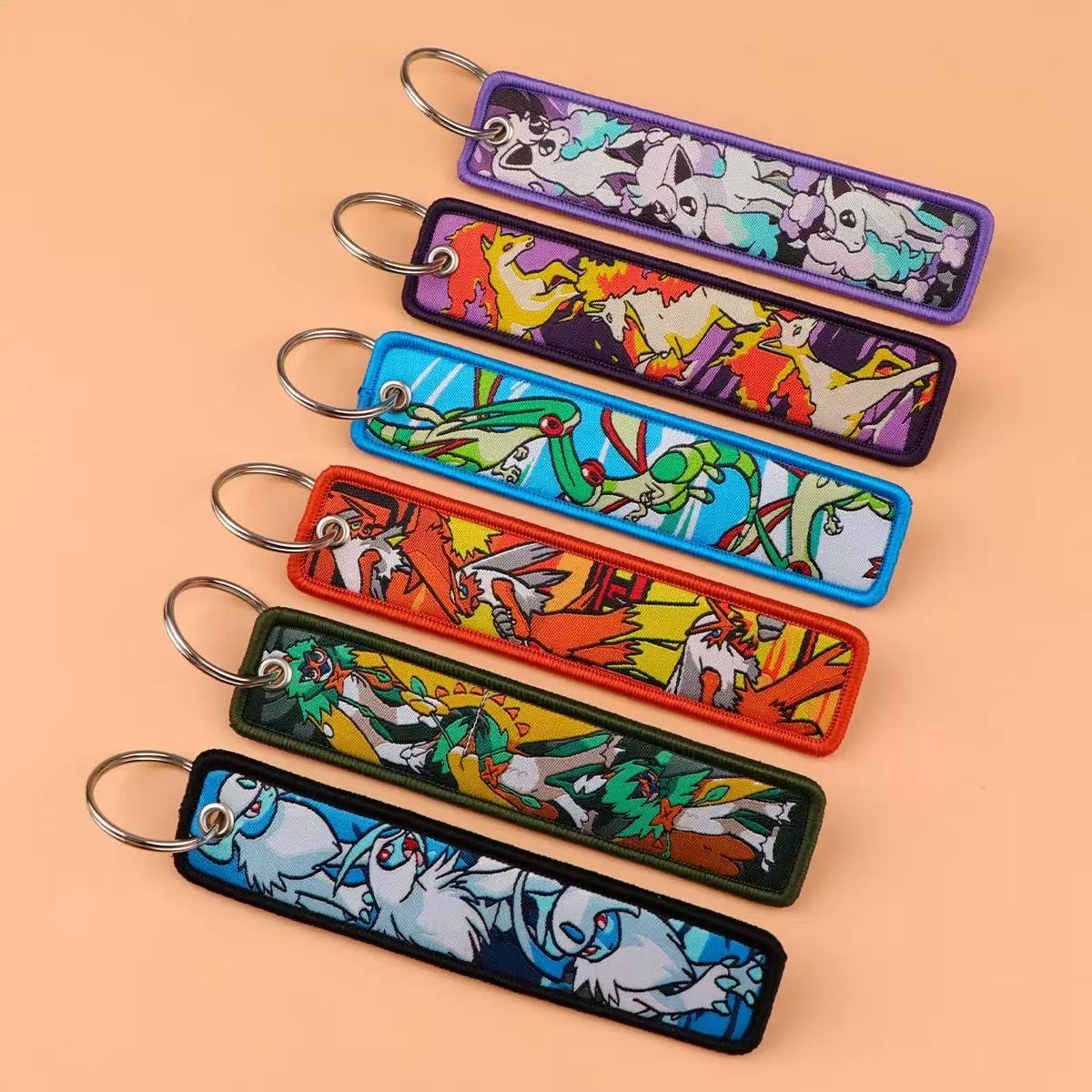 Pokémon Pendant Car Keychain B - Embroidery Keychain review and price