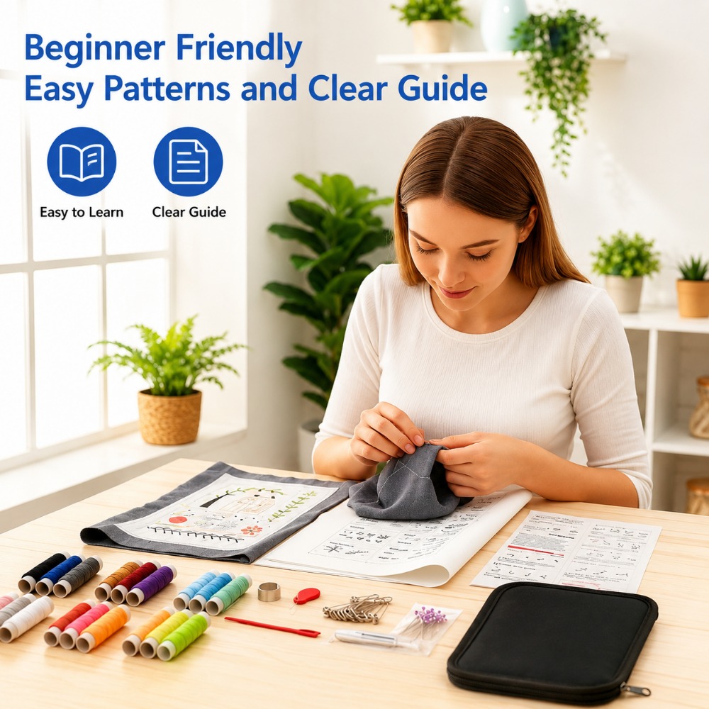 Embroidery Stitch Practice Boo - Embroidery Workshop review and price