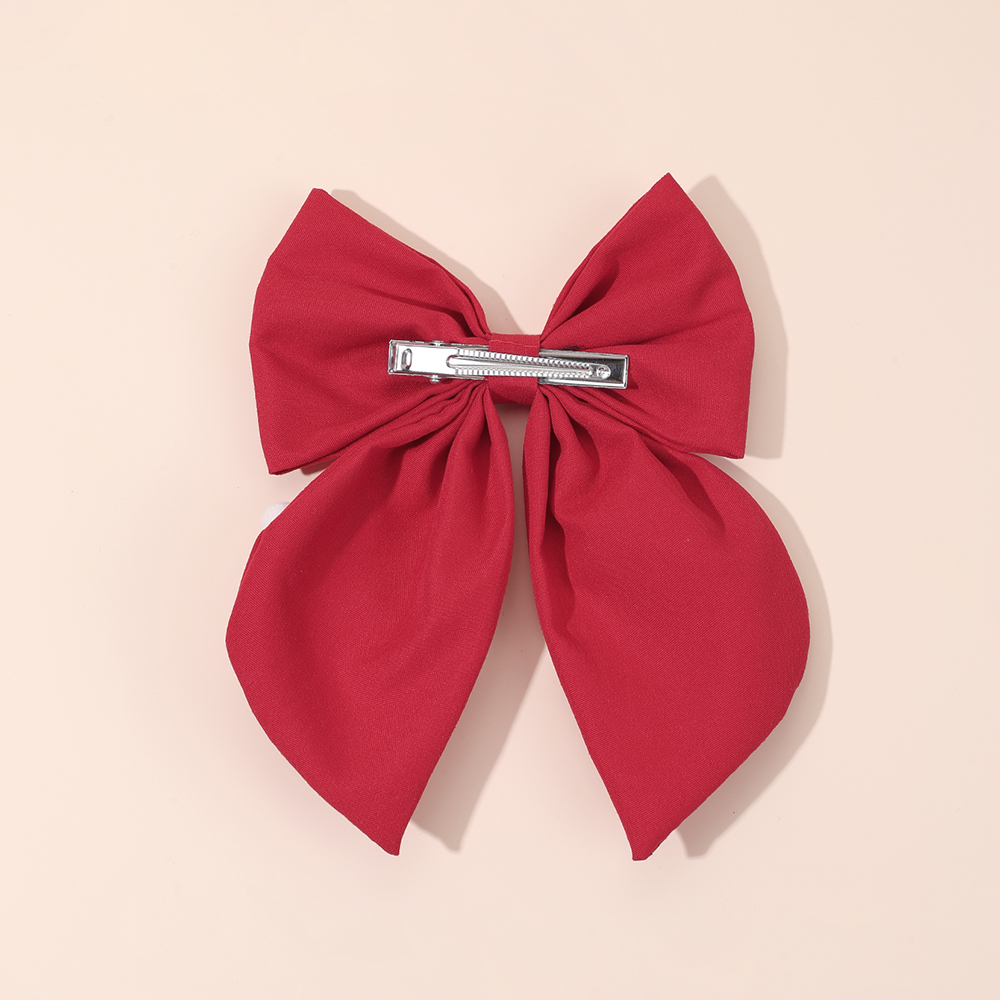 Christmas Red Bow Hair Clip Fo - Embroidery Xmas review and price