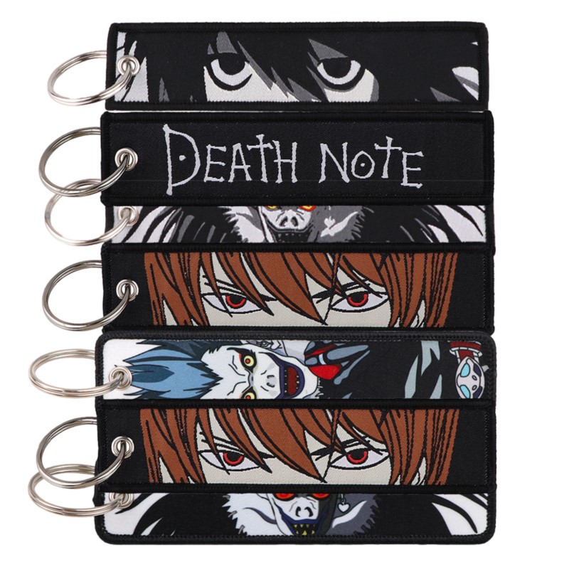 1pcs Cool Dark Mystery Anime P - Embroidery Keychain review and price