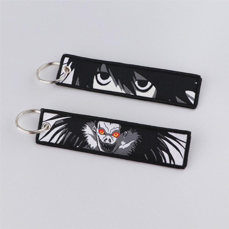 1pcs Cool Dark Mystery Anime P - Embroidery Keychain review and price