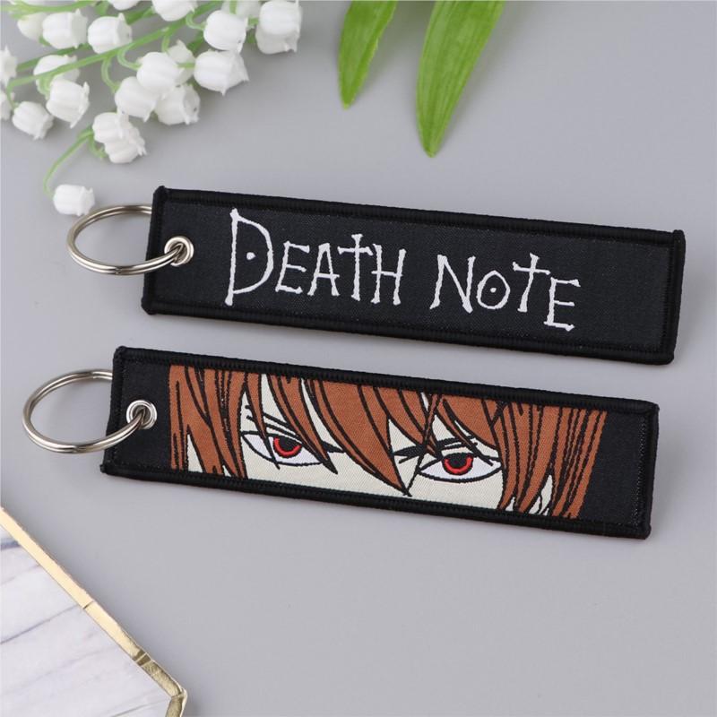 1pcs Cool Dark Mystery Anime P - Embroidery Keychain review and price