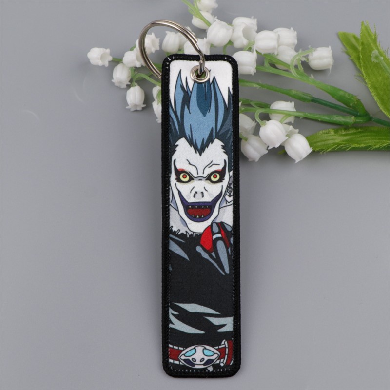 1pcs Cool Dark Mystery Anime P - Embroidery Keychain review and price